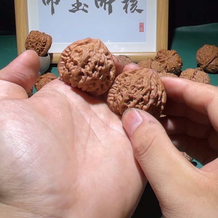 文玩核桃吊坠41全品宫灯