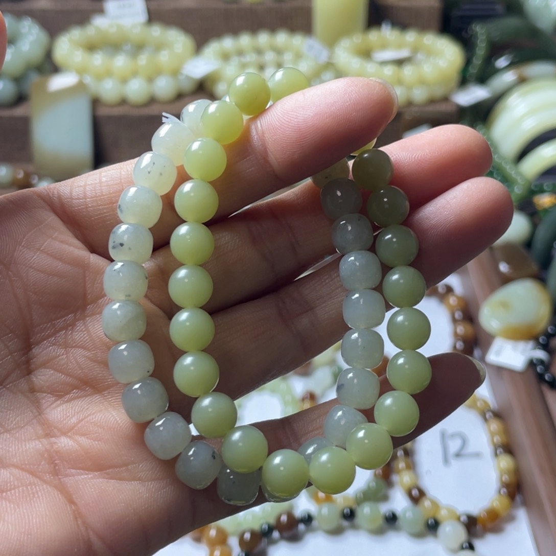 和田玉手链未镶嵌