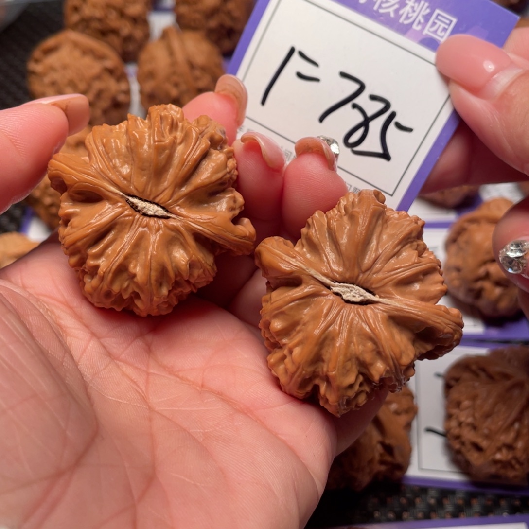 把件桃核785号白狮子42