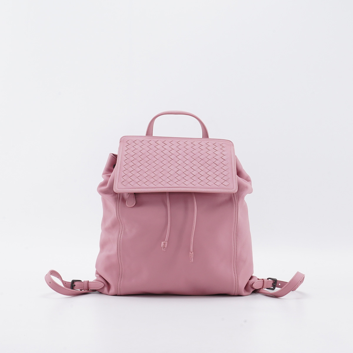 95新 BOTTEGA VENETA/葆蝶家 牛皮 双肩包【静文】BGD601370003