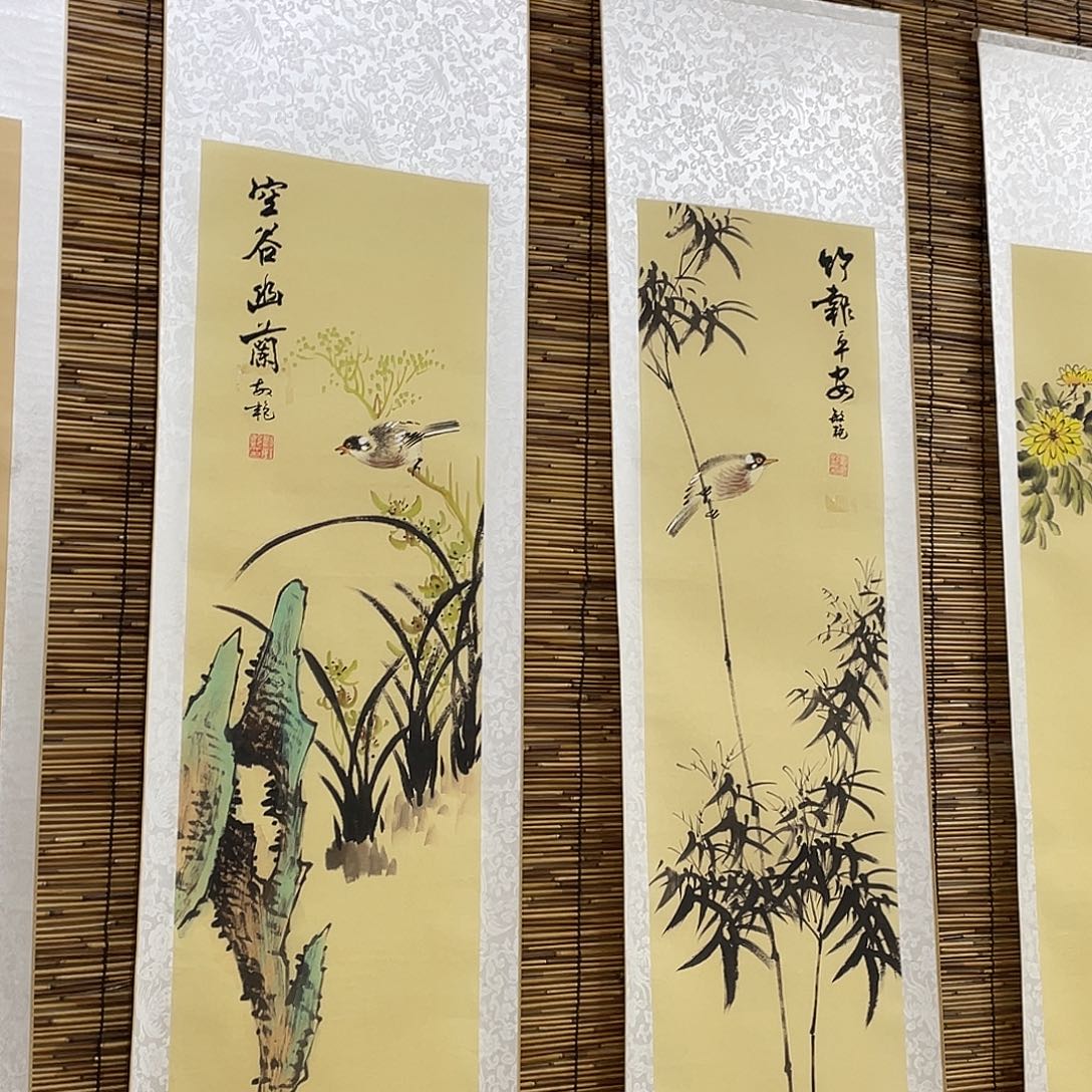 国画老师手笔手绘作品n