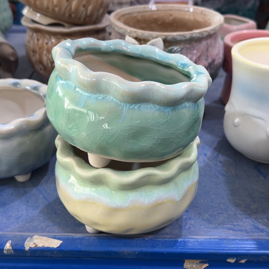 陶瓷多肉小花盆@@