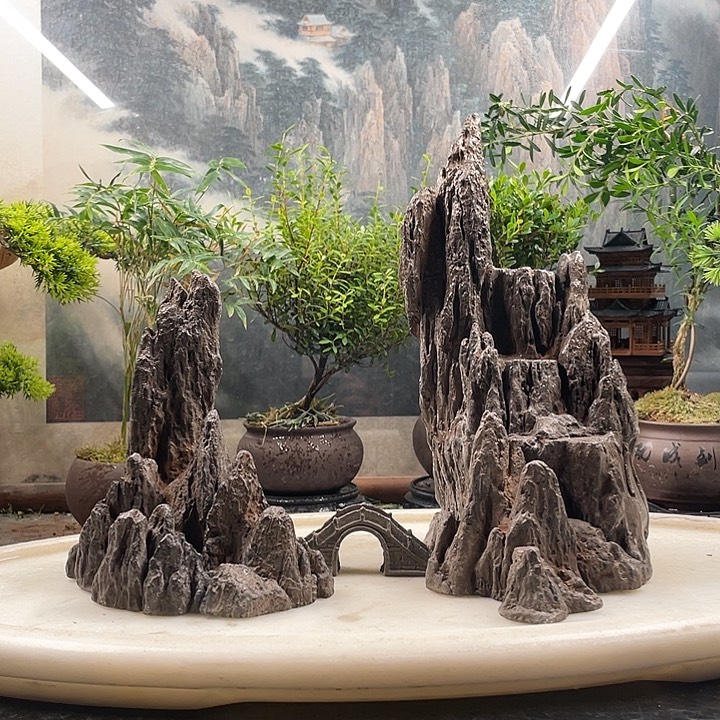 山***呋鱼缸造景组合5233