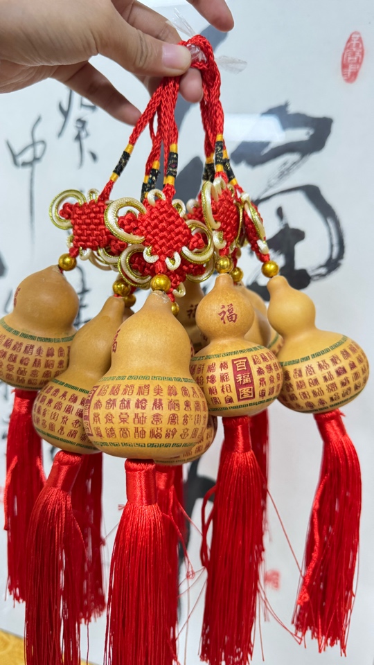 天然葫芦挂件 车挂 出入平安 增添福禄挂件