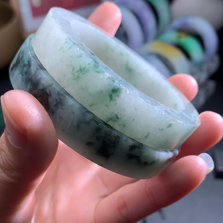 定制翡翠翡翠手镯未镶嵌
