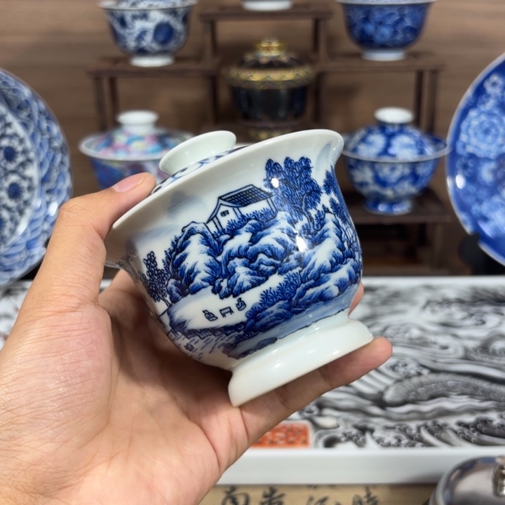 君***逸景德镇手工手绘陶瓷