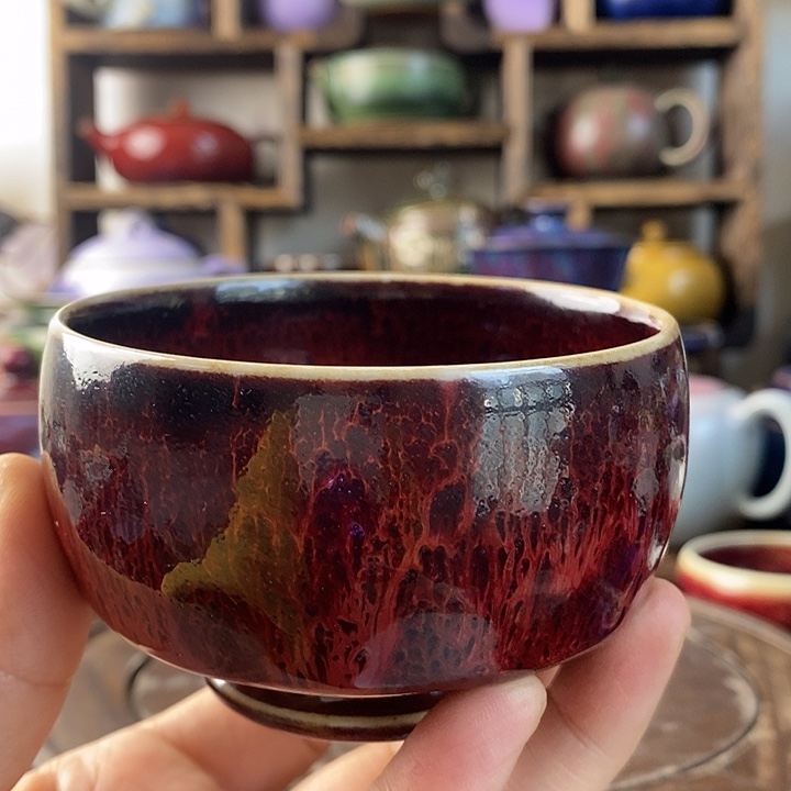 中国神后钧瓷茶具