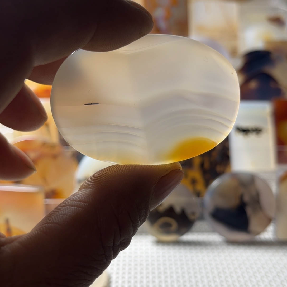 玛瑙/玉髓未镶嵌吊坠(不含链)