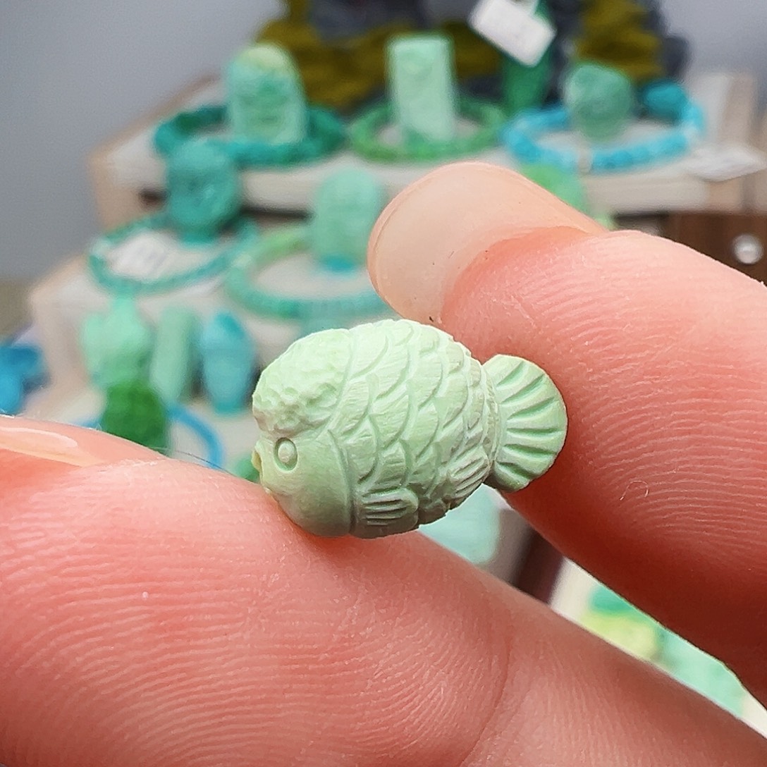 未镶嵌绿松石主播万珍