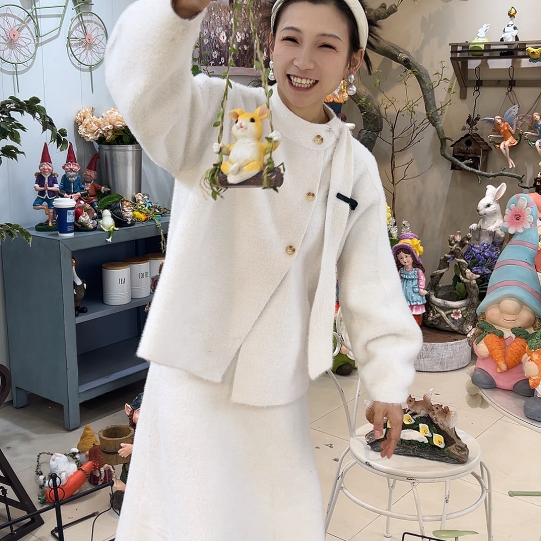 花园摆件红红火火