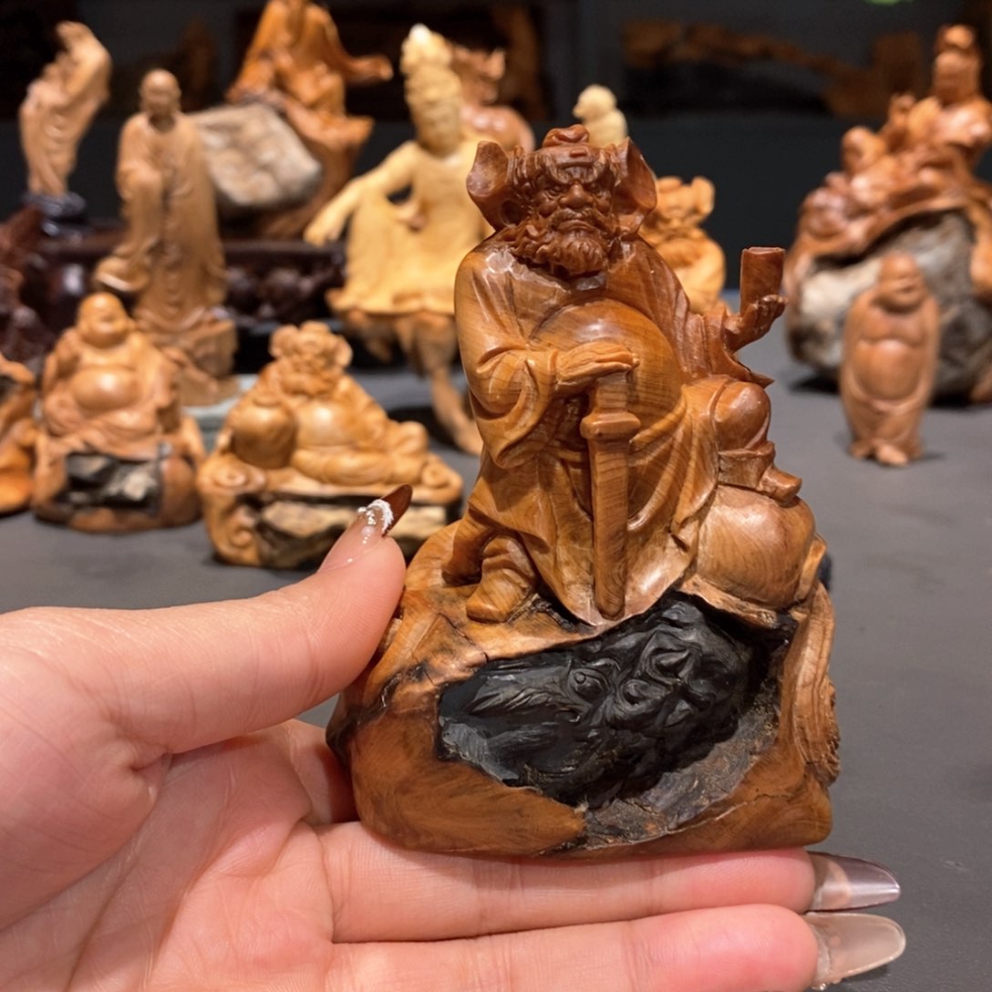 柏木泡*大抱石钟馗陈化黑油