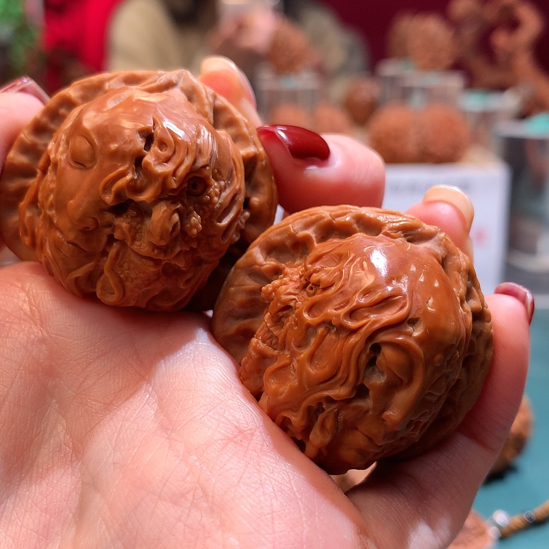 文玩核桃把件————————