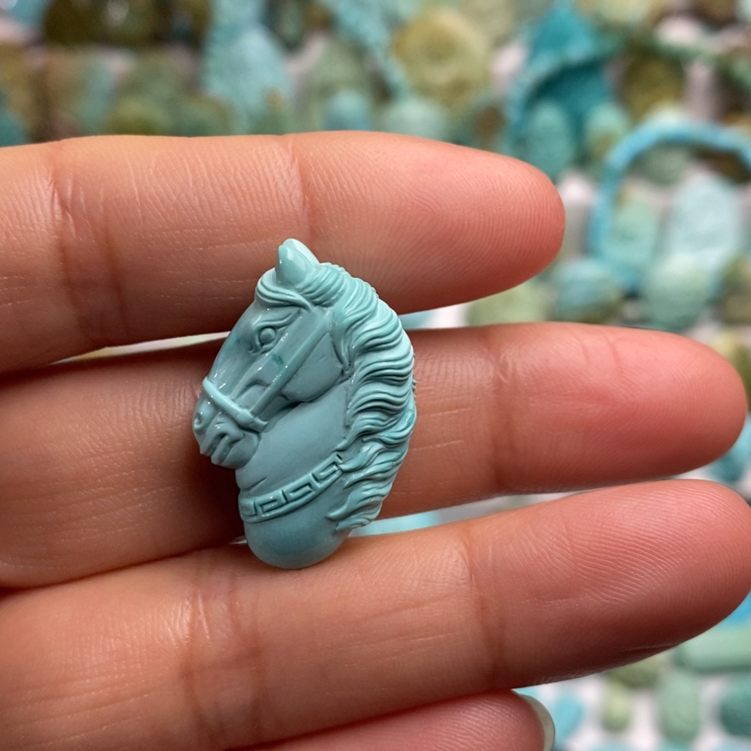 绿松石未镶嵌绿松石绿松石