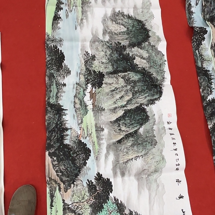 国画国画作品展览等活动中