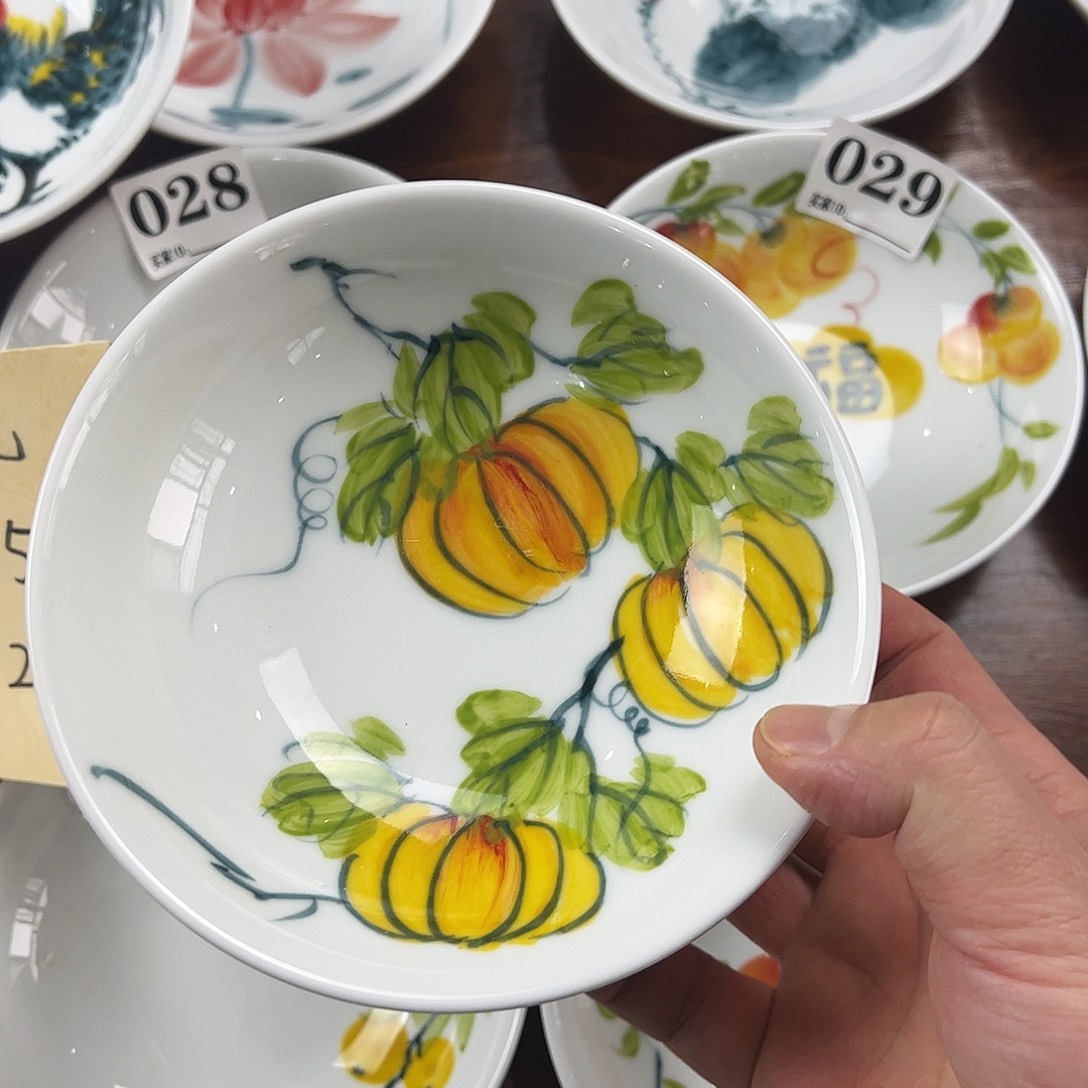 瓷片景德镇陶瓷手工手绘制作