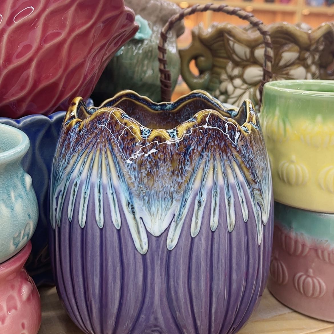 【闪购商品】陶花盆