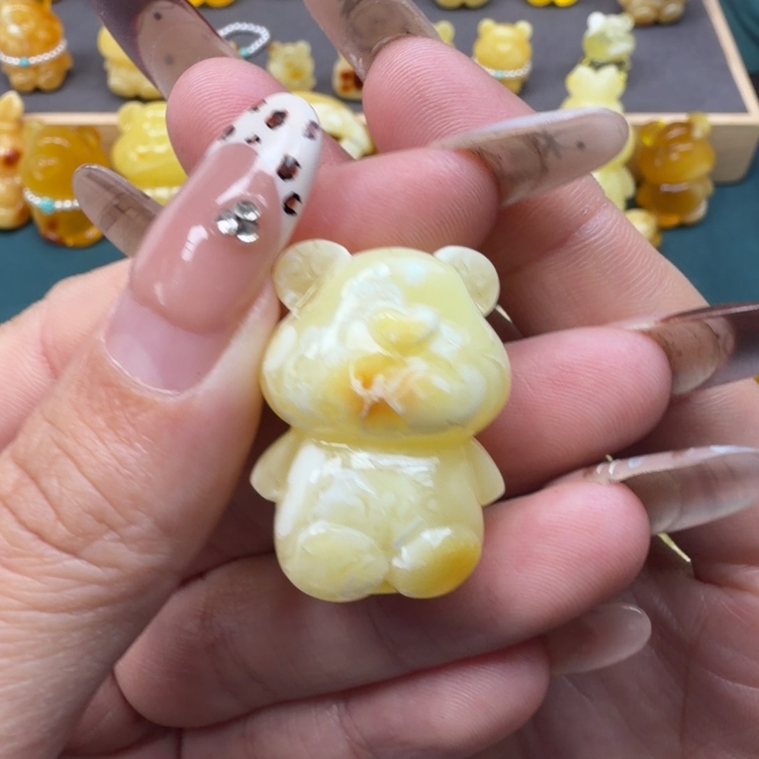 琥珀未镶嵌裸石我