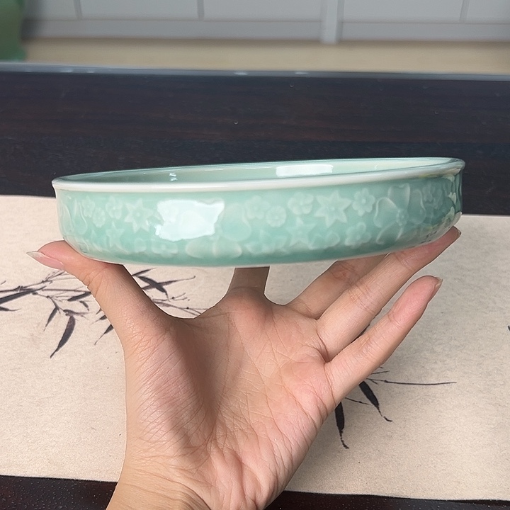 龙泉云间青瓷小米茶器