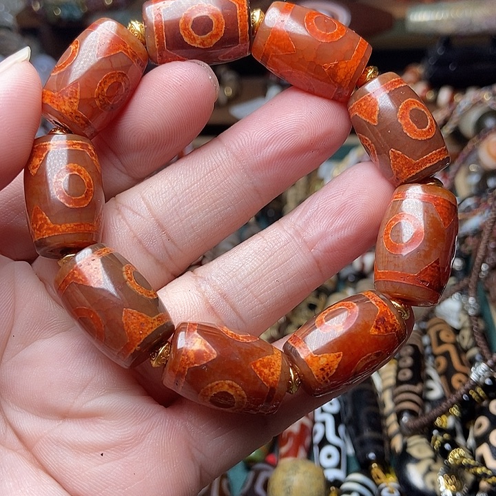 玛瑙/玉髓未镶嵌手链