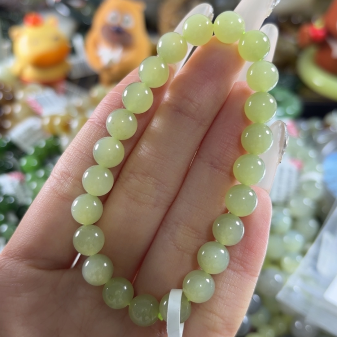 和田玉未镶嵌手链36