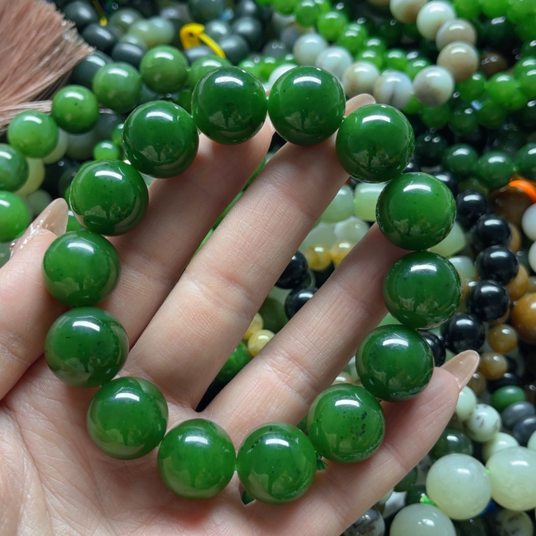 和田玉手串未镶嵌