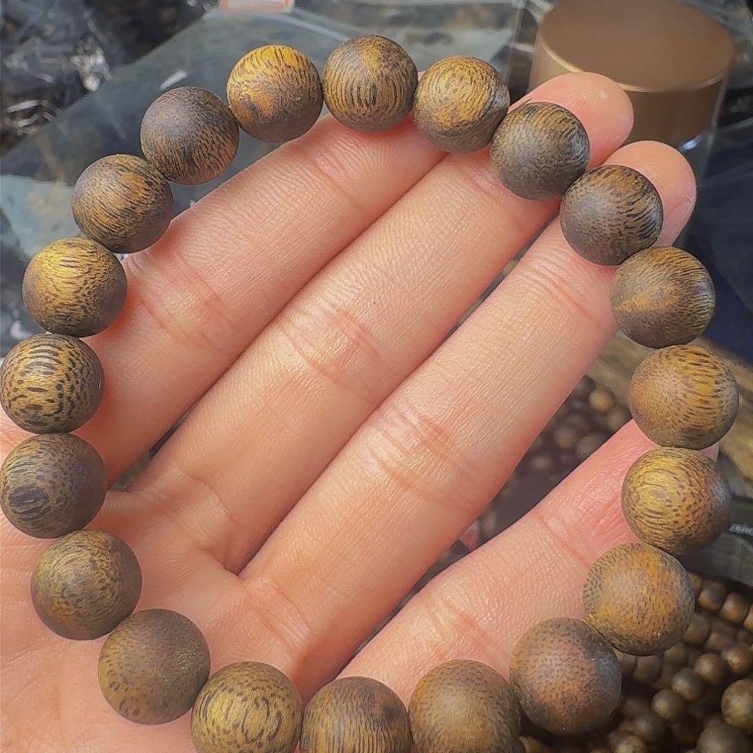 沉香手串沉水浮1:0-10克圆珠