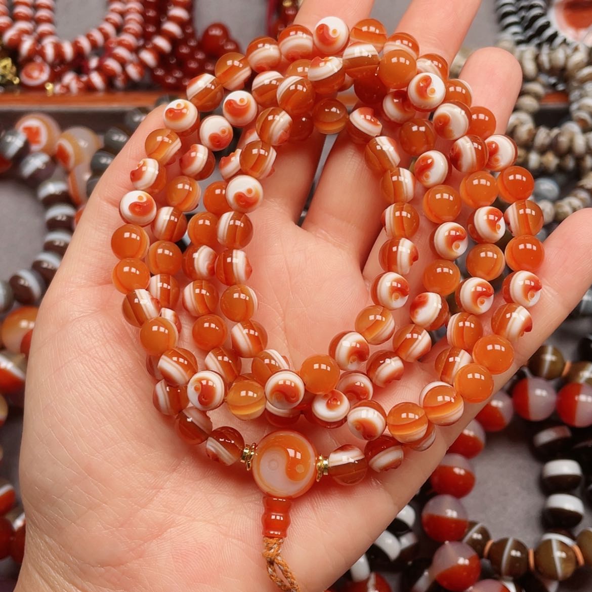 【闪购商品】合金玛瑙/玉髓珠宝半成品