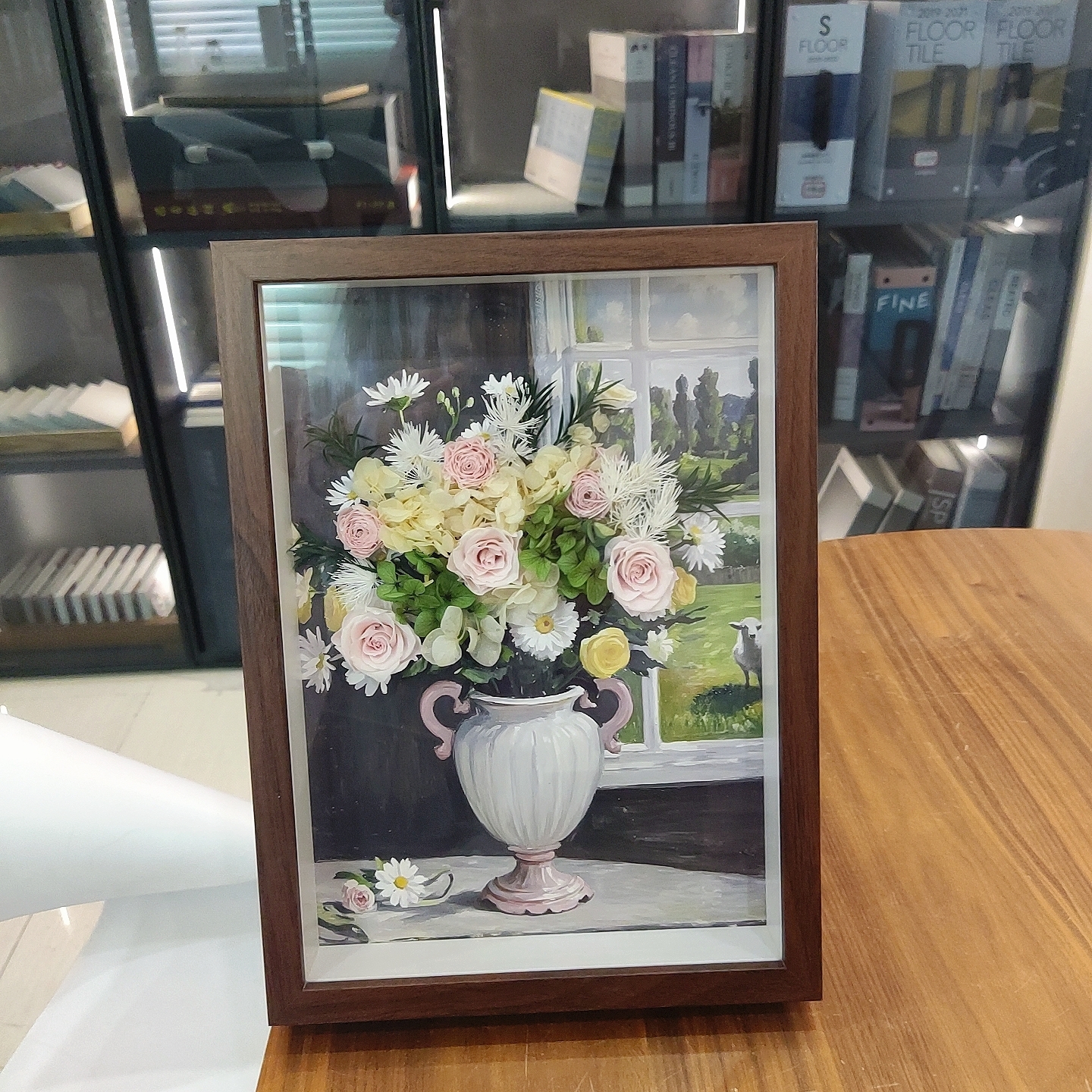 【茶歇】永生花画框 32高23宽