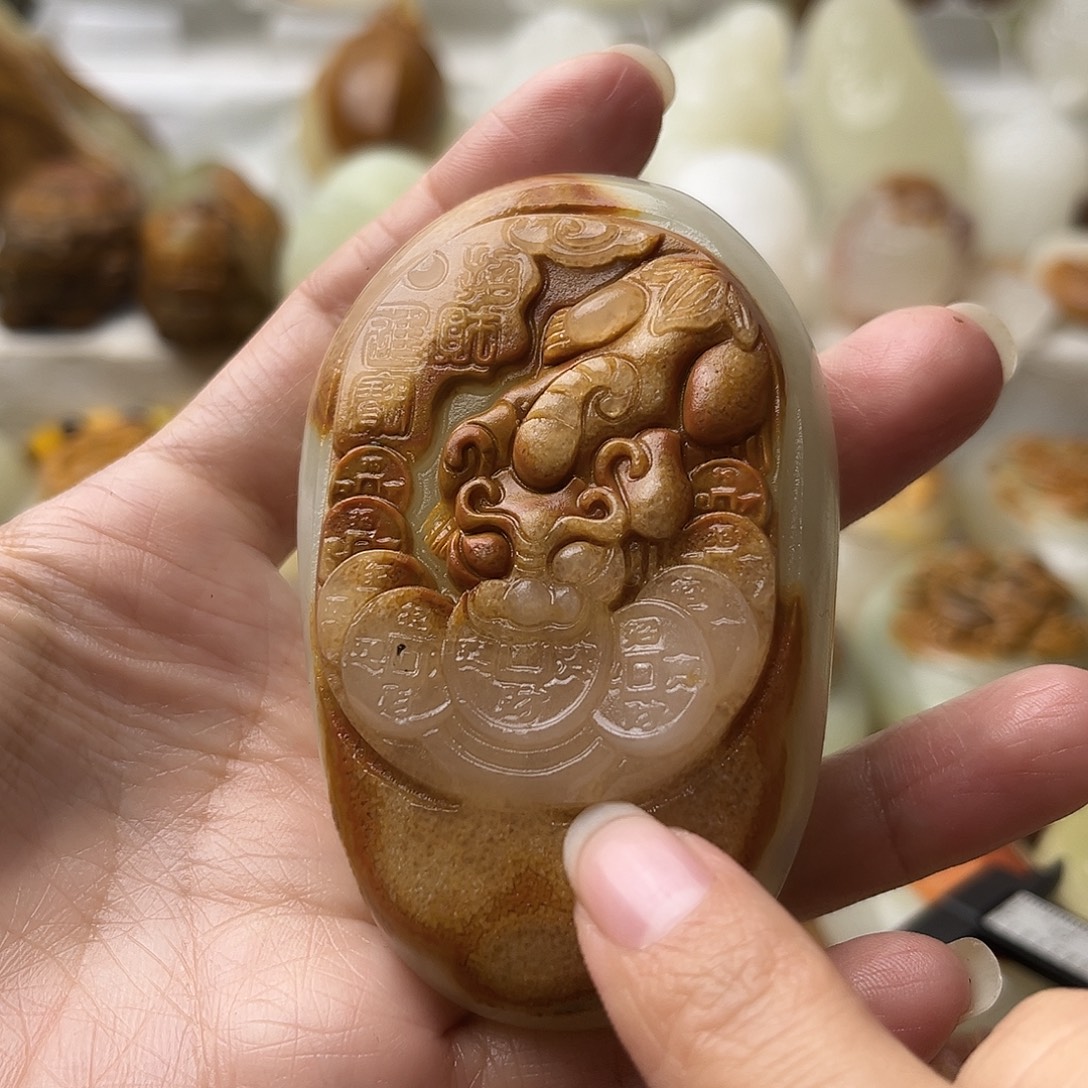 石材古青石不退换貔貅