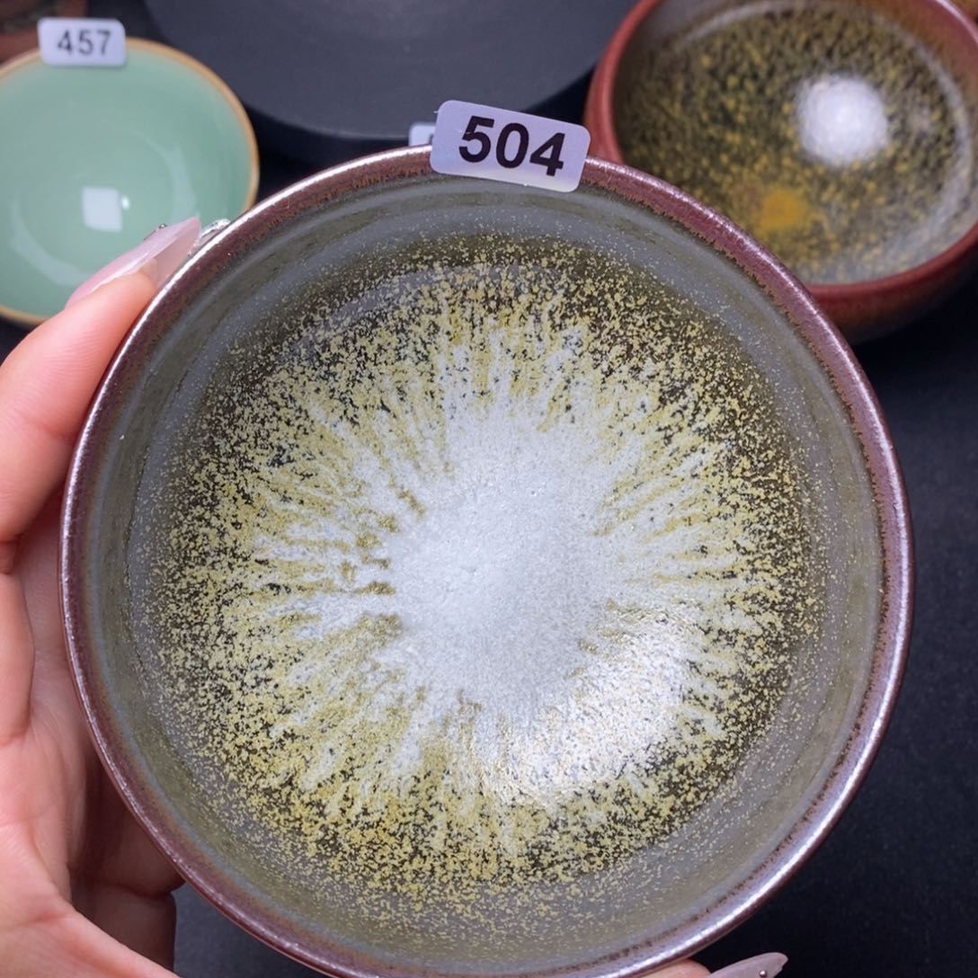 茶盏建窑建盏主人杯504