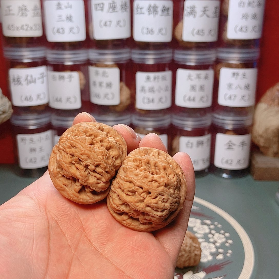 文玩核桃把件栗***、41全品粗筋