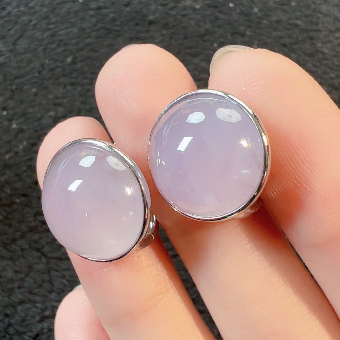 翡翠18K金镶嵌耳饰【福利款】签收后24小时鉴赏期