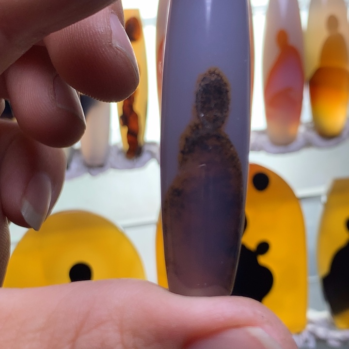 玛瑙/玉髓颈饰未镶嵌136