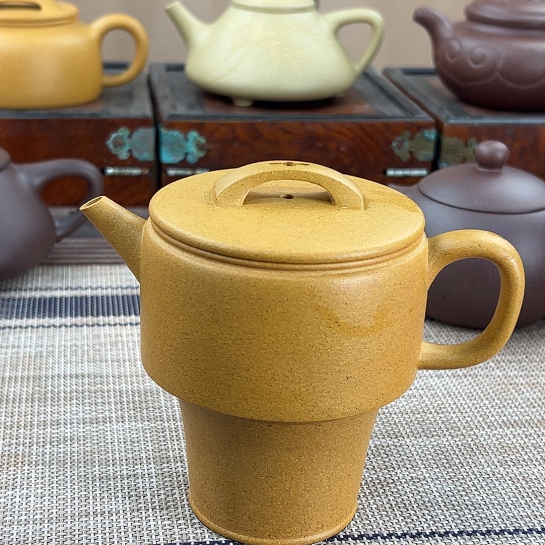 茶壶紫砂黄金段汗瓦