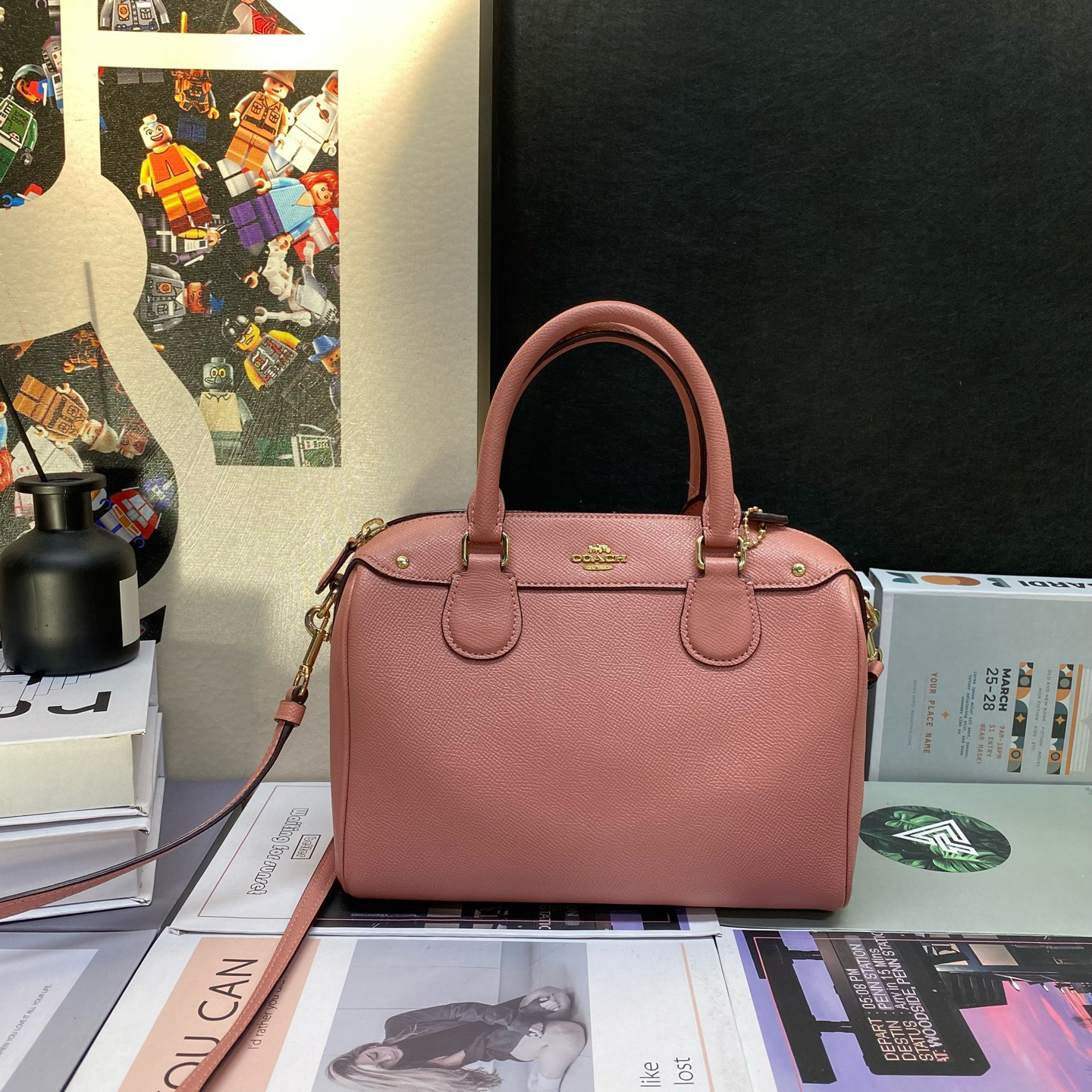 95新 COACH/蔻驰 23528斜挎包23*19