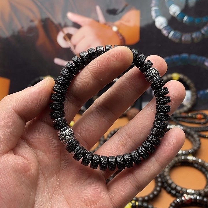 手串椰蒂9黑金耶噶吞金兽上上签