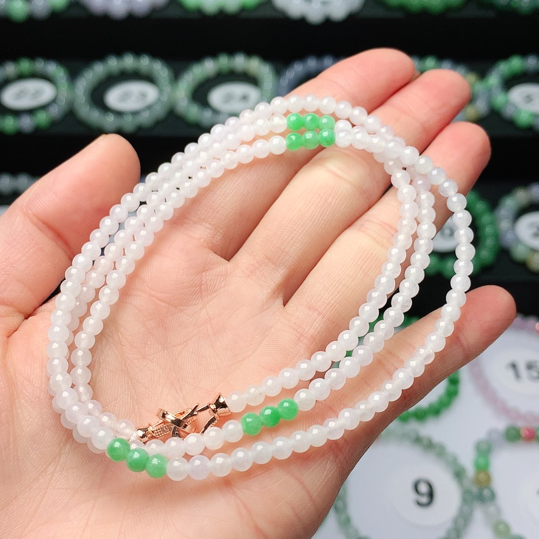 翡翠手链未镶嵌翡翠