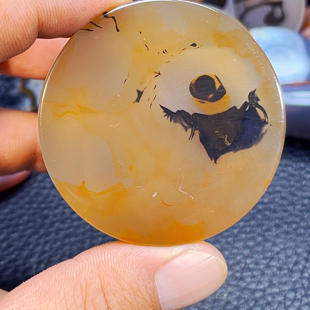 玛瑙/玉髓未镶嵌吊坠(不含链)