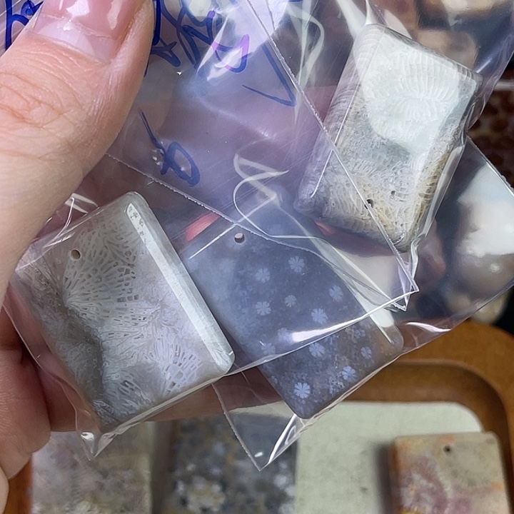 硅化珊瑚（珊瑚玉）珠宝金石合金秋***新