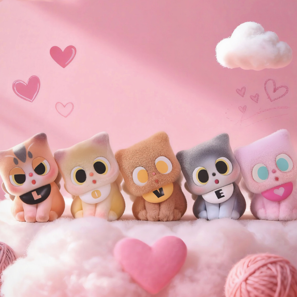 【拆盒】Pitty咪的名字mini盲盒系列可爱玩具