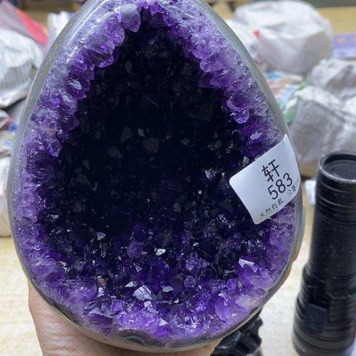 未镶嵌紫晶大型摆件（非配饰）金*