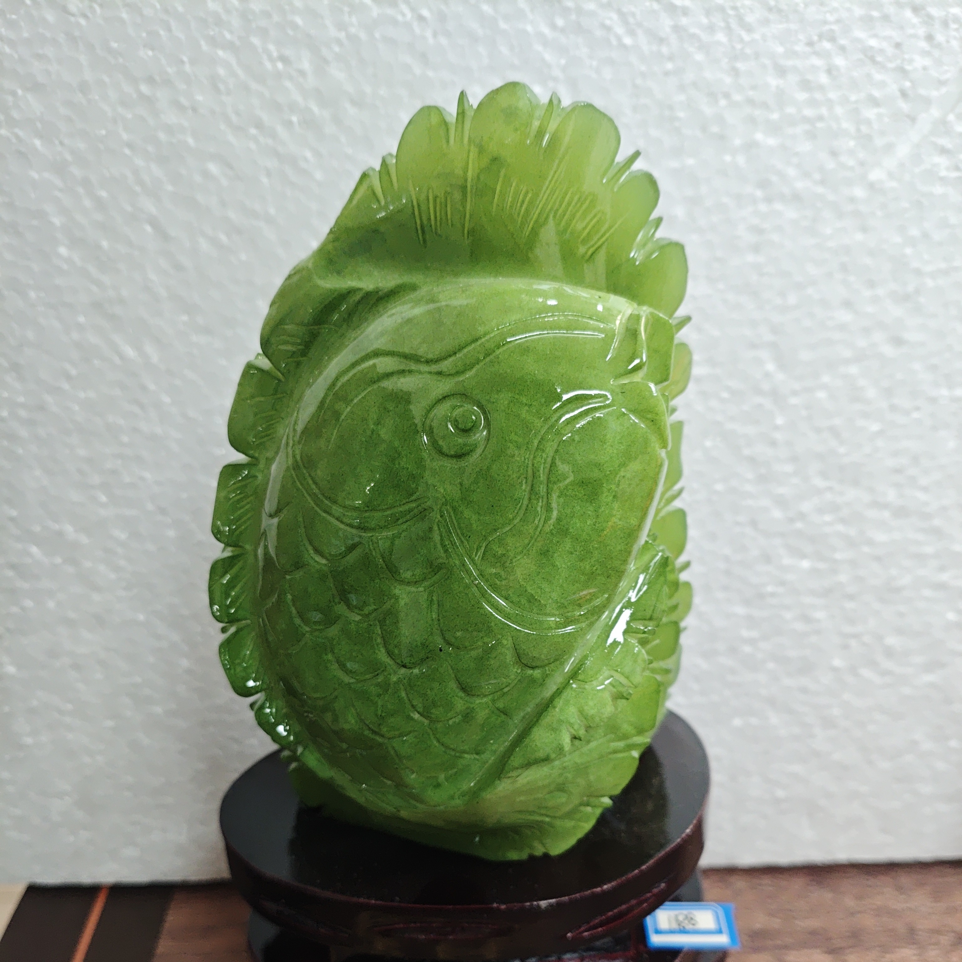 玉岫岩料手工雕刻居家装饰高端摆件一物一图1188