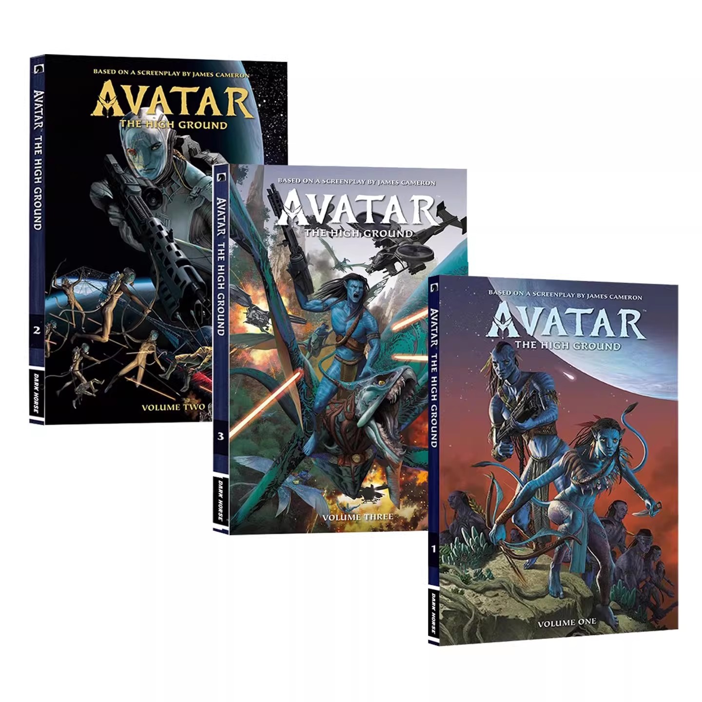 阿凡达 水之道前传 Avatar: The High Ground 3卷 精装 漫画小说