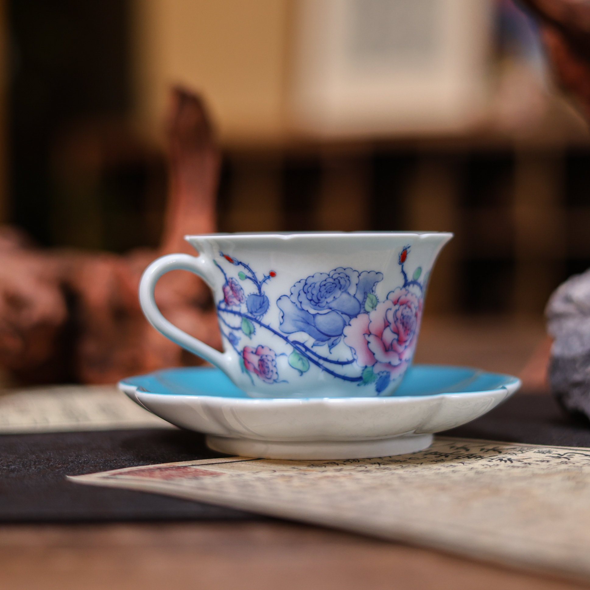 【好物】玫瑰入梦咖啡套组（卓君S0293）