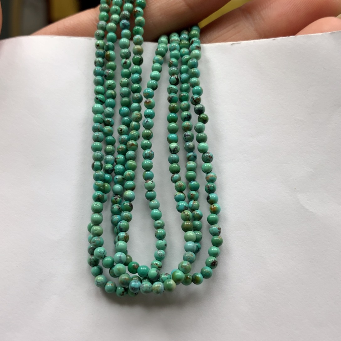 绿松石长链未镶嵌