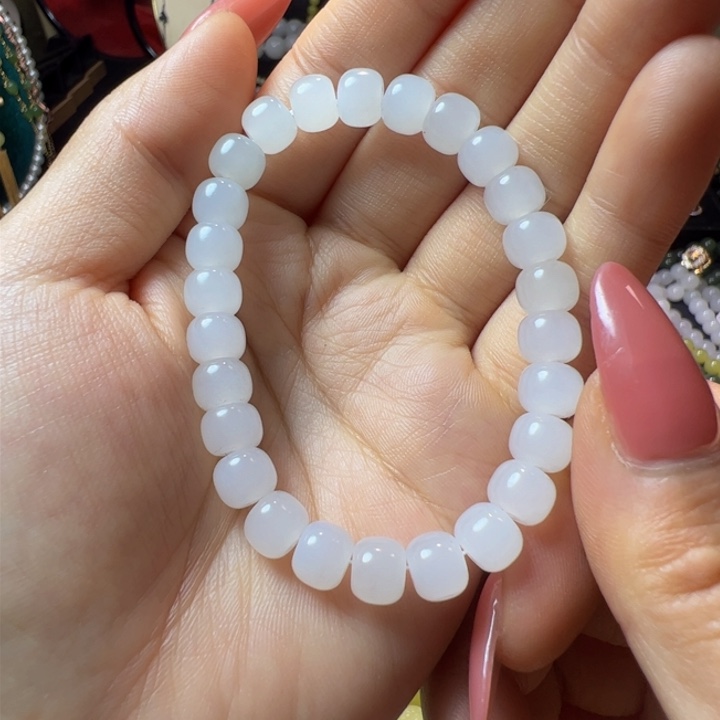 和田玉（白玉）颈饰未镶嵌