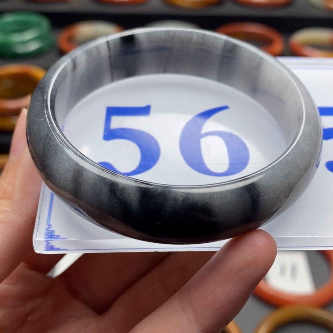 石英质玉（黄龙玉）手镯未镶嵌