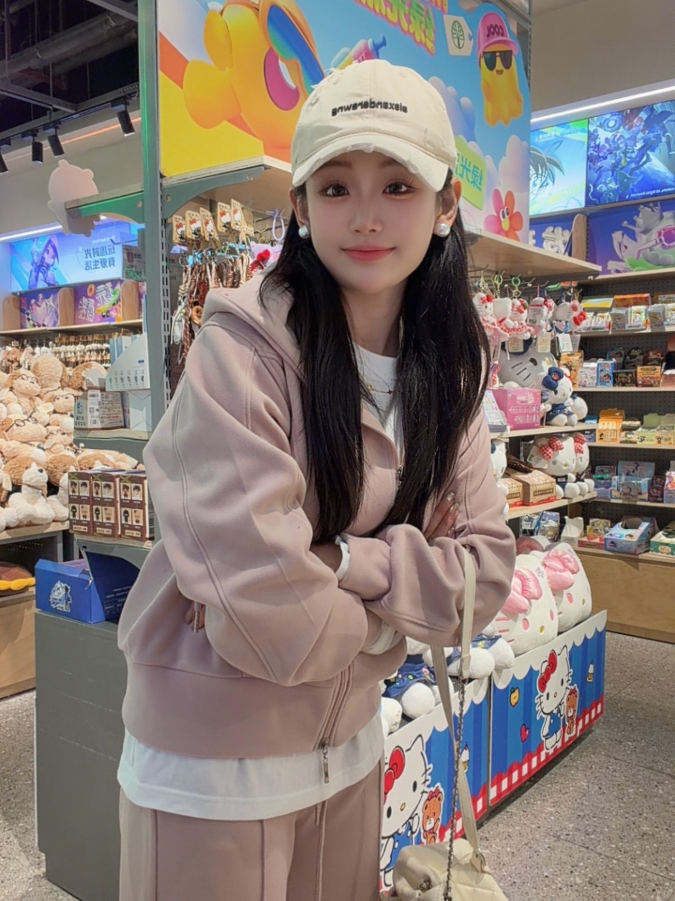 2025防风绒感锁温秋冬运动休闲网红时尚套装