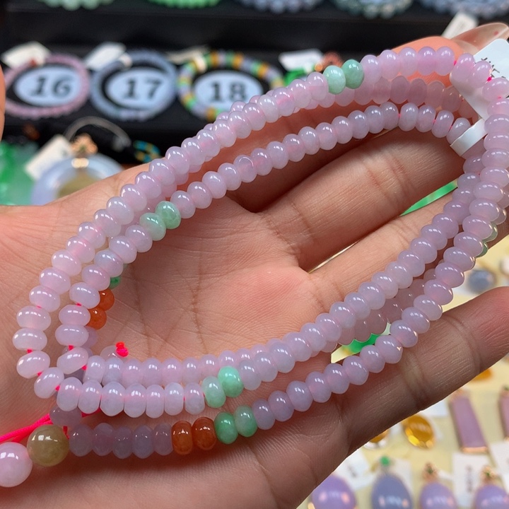 翡翠手链未镶嵌翡翠5.5