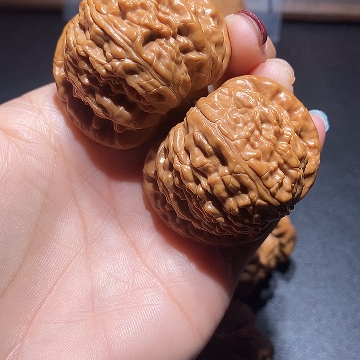 ㅤ***ㅤ文玩核桃吊坠白狮子